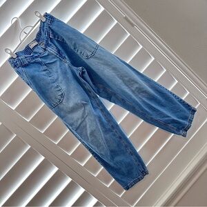 We The Free Baggy Barrel Jeans Denim Pants Free People XS 0 2 4